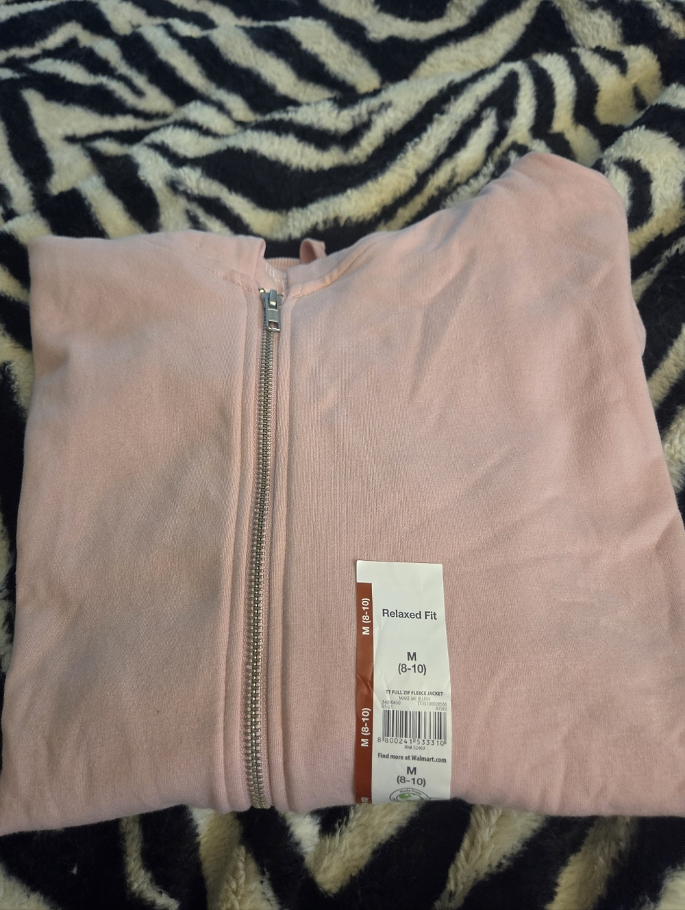 Time and Tru-Full Zip Fleece Jacket